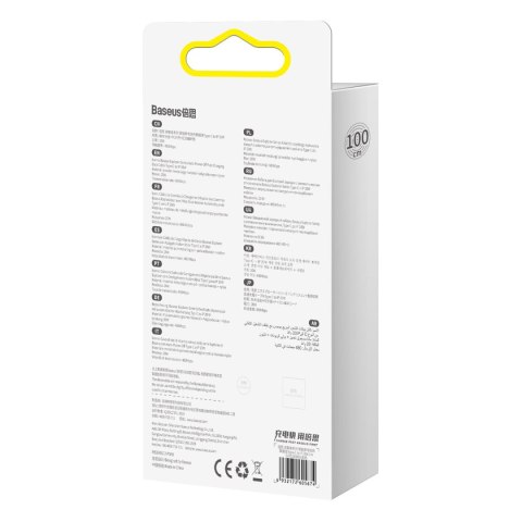 Explorer Series kabel przewód USB-C Iphone Lightning 20W 1m niebieski Explorer Series kabel przewód USB-C Iphone Lightning 20W 1m niebieski