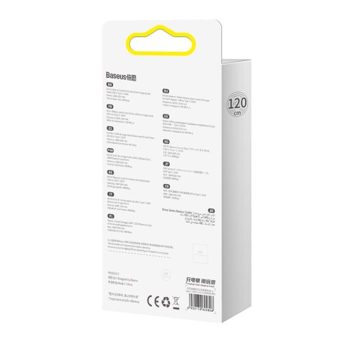 Kabel przewód do szybkiego ładowania i transferu danych USB USB-C 100W 1.2m fioletowy Kabel przewód do szybkiego ładowania i transferu danych USB USB-C 100W 1.2m fioletowy