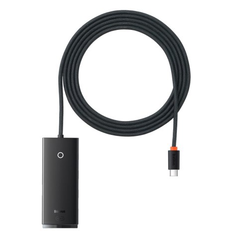 Lite Series przejściówka HUB USB-C 4x USB 3.0 2m czarny Lite Series przejściówka HUB USB-C 4x USB 3.0 2m czarny