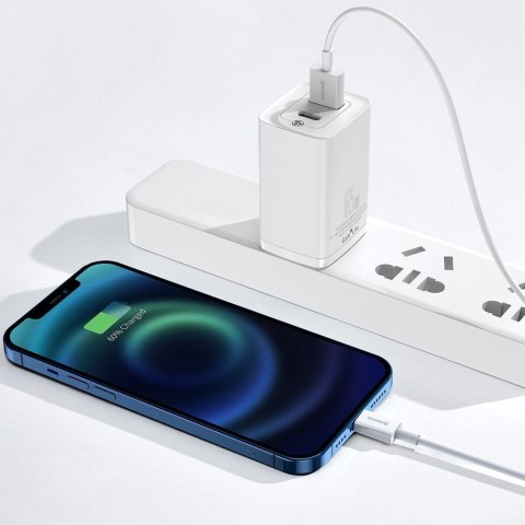 Superior kabel przewód USB Iphone Lightning 2.4A 25cm Biały Superior kabel przewód USB Iphone Lightning 2.4A 25cm Biały