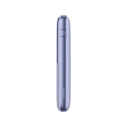 Powerbank Bipow Pro 10000mAh 20W z kablem USB USB-C 3A 0.3m fioletowy Powerbank Bipow Pro 10000mAh 20W z kablem USB USB-C 3A 0.3m fioletowy