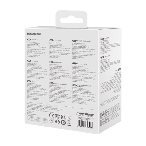 Powerbank z wyświetlaczem 20000mAh 30W 2xUSB 1xUSB-C Quick Charge SCP VOOC czarny Powerbank z wyświetlaczem 20000mAh 30W 2xUSB 1xUSB-C Quick Charge SCP VOOC czarny