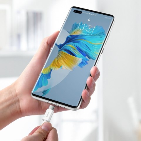 Kabel przewód Superior USB - USB-C 66W 6A 2m - biały Kabel przewód Superior USB - USB-C 66W 6A 2m - biały