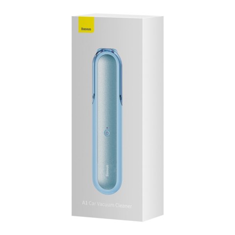 Mini bezprzewodowy odkurzacz samochodowy Baseus A1 30W - niebieski Mini bezprzewodowy odkurzacz samochodowy Baseus A1 30W - niebieski