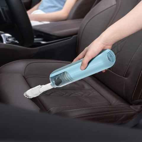 Mini bezprzewodowy odkurzacz samochodowy Baseus A1 30W - niebieski Mini bezprzewodowy odkurzacz samochodowy Baseus A1 30W - niebieski