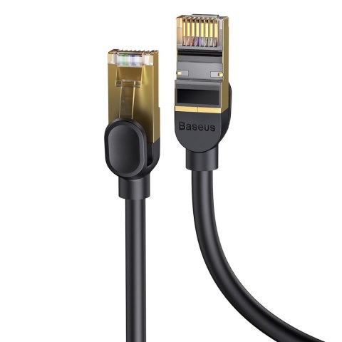 Szybki kabel sieciowy Patchcord RJ45 CAT 7 10Gbps 0.5m - czarny Szybki kabel sieciowy Patchcord RJ45 CAT 7 10Gbps 0.5m - czarny