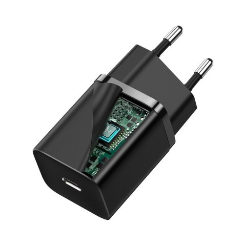 Super Si 1C szybka ładowarka USB-C 30W Power Delivery Quick Charge czarny Super Si 1C szybka ładowarka USB-C 30W Power Delivery Quick Charge czarny