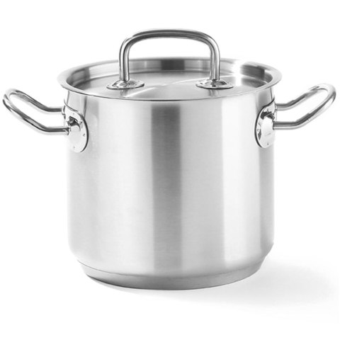 Garnek wysoki Kitchen Line z pokrywką 2,8 l śr. 160 x 140 h - Hendi 837108 Garnek wysoki Kitchen Line z pokrywką 2,8 l śr. 160 x 140 h - Hendi 837108