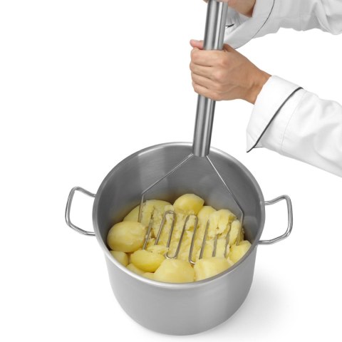 Garnek wysoki Profi Line z pokrywką dno Sandwich 16 l śr. 280 x 260 h - Hendi 832509 Garnek wysoki Profi Line z pokrywką dno Sandwich 16 l śr. 280 x 260 h - Hendi 832509
