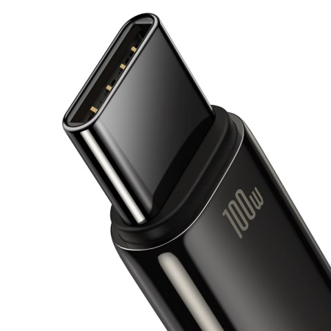 Mocny przewód kabel Tungsten Gold USB - USB-C 480Mb/s 100W 2m czarny Mocny przewód kabel Tungsten Gold USB - USB-C 480Mb/s 100W 2m czarny