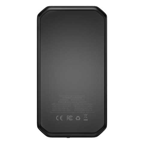 Powerbank 10000mAh + urządzenie rozruchowe auta Booster 12V 1000A czarny Powerbank 10000mAh + urządzenie rozruchowe auta Booster 12V 1000A czarny