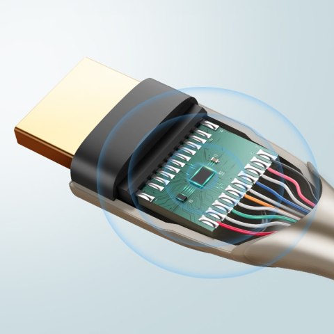Kabel przewód HDMI 2.0 4K UHD 2m czarny Kabel przewód HDMI 2.0 4K UHD 2m czarny