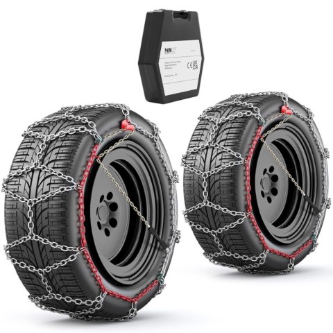 Łańcuchy śniegowe na koła samochodowe 4x4 EN 16662-1 - 2 szt. Łańcuchy śniegowe na koła samochodowe 4x4 EN 16662-1 - 2 szt.