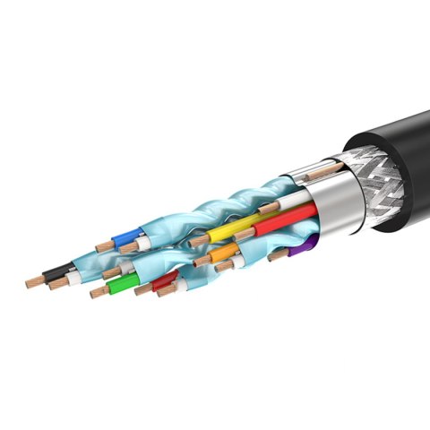 Kabel przewód HDMI 4K z wtyczką kątową 2m czarny Kabel przewód HDMI 4K z wtyczką kątową 2m czarny