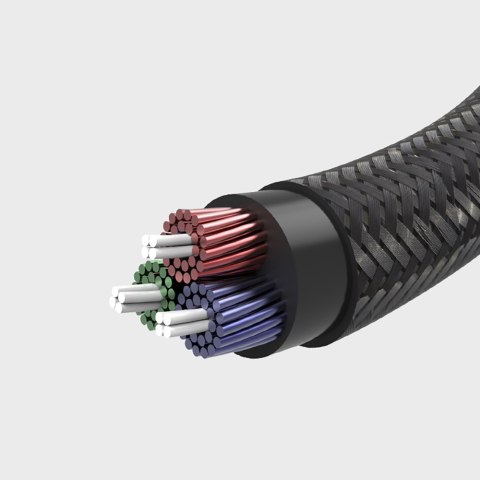 Kabel przewód kątowy audio 2x mini jack 3.5mm 0.5m niebieski Kabel przewód kątowy audio 2x mini jack 3.5mm 0.5m niebieski