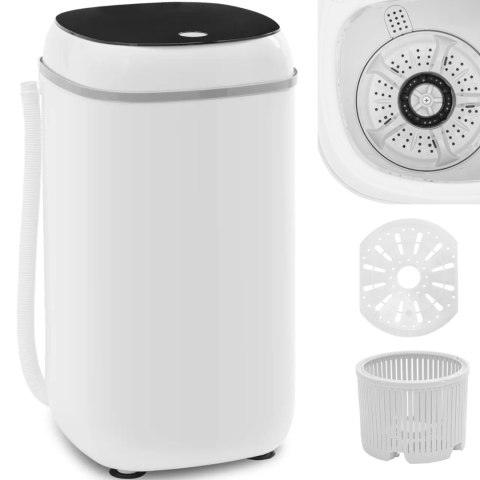 Mini pralka półautomatyczna z funkcja wirowania 4.5 kg 260 W Mini pralka półautomatyczna z funkcja wirowania 4.5 kg 260 W