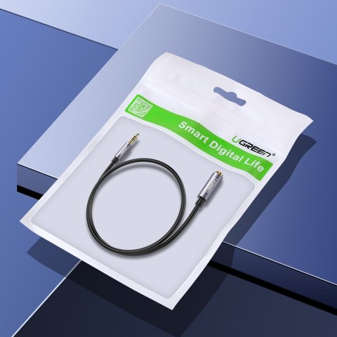 Przedłużacz adapter kabla słuchawek audio AUX mini jack 3.5 mm 2m niebieski Przedłużacz adapter kabla słuchawek audio AUX mini jack 3.5 mm 2m niebieski