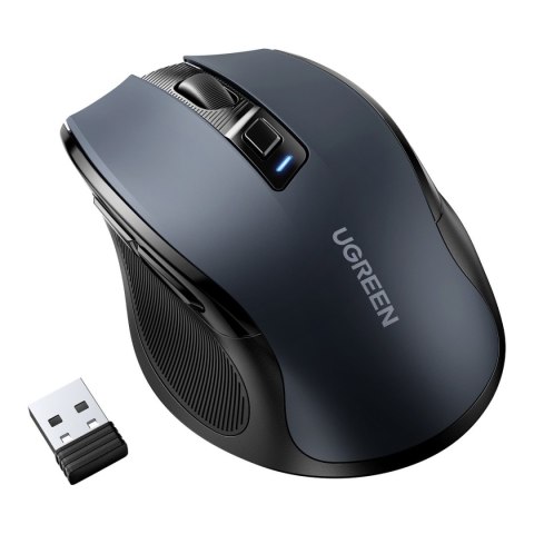 Optyczna mysz myszka bezprzewodowa USB 2.4GHz / Bluetooth 5.0 4000 DPI czarny Optyczna mysz myszka bezprzewodowa USB 2.4GHz / Bluetooth 5.0 4000 DPI czarny