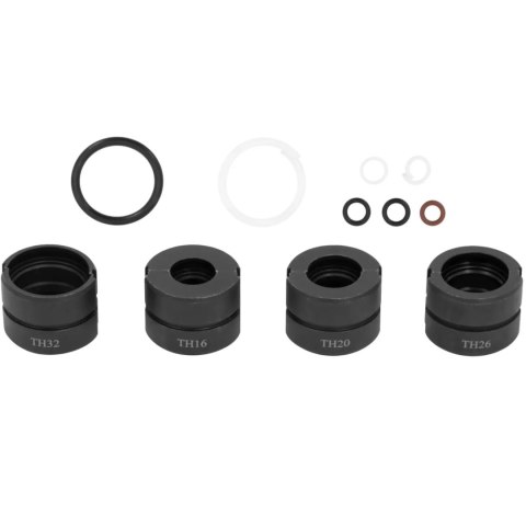Zaciskarka prasa do rur hydrauliczna z matrycami TH 16/20/26/32 mm 6t Zaciskarka prasa do rur hydrauliczna z matrycami TH 16/20/26/32 mm 6t