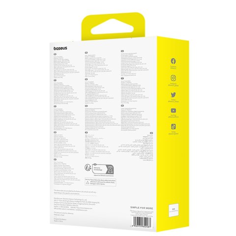 Power bank 10000mAh Qpow Pro+ 22.5W USB-C - biały Power bank 10000mAh Qpow Pro+ 22.5W USB-C - biały