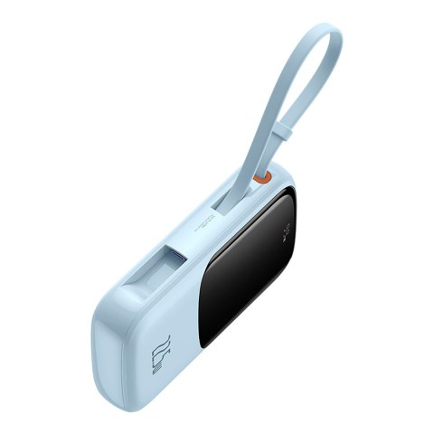 Power bank 10000mAh Qpow Pro+ 22.5W USB-C - niebieski Power bank 10000mAh Qpow Pro+ 22.5W USB-C - niebieski