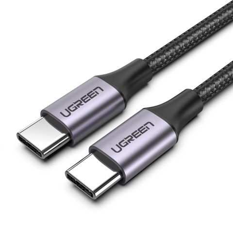 Kabel przewód USB-C 3.1 - USB-C 3.1 1.5m - szary Kabel przewód USB-C 3.1 - USB-C 3.1 1.5m - szary