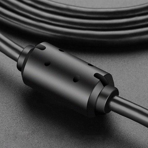 Kabel przewód do drukarki USB-A 3.0 - USB-B 5Gbps 1m - czarny Kabel przewód do drukarki USB-A 3.0 - USB-B 5Gbps 1m - czarny