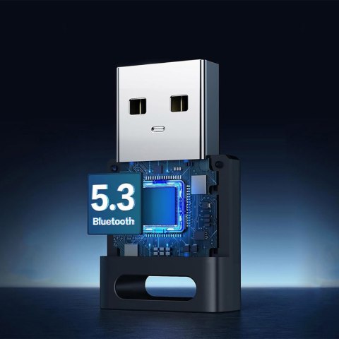 Adapter moduł Bluetooth 5.3 USB-A - czarny Adapter moduł Bluetooth 5.3 USB-A - czarny