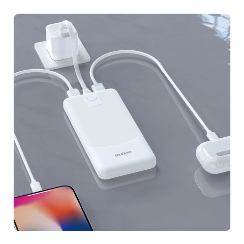 Powerbank K10Pro 20000mAh 2.4A USB-A - biały Powerbank K10Pro 20000mAh 2.4A USB-A - biały