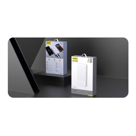 Powerbank K10Pro 20000mAh 2.4A USB-A - biały Powerbank K10Pro 20000mAh 2.4A USB-A - biały