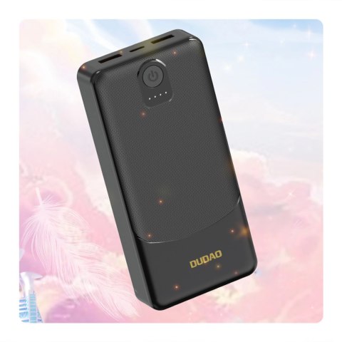 Powerbank K10Pro 20000mAh 2.4A USB-A - czarny Powerbank K10Pro 20000mAh 2.4A USB-A - czarny