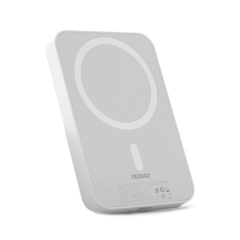 Powerbank K26S 5000mAh 20W USB-A / USB-C / MagSafe - biały Powerbank K26S 5000mAh 20W USB-A / USB-C / MagSafe - biały
