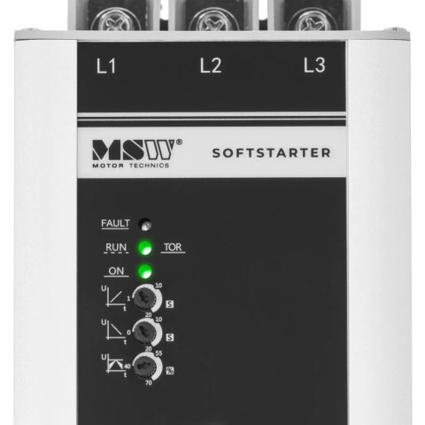 Soft starter do łagodnego rozruchu silników 25 A 11 kW 400 V Soft starter do łagodnego rozruchu silników 25 A 11 kW 400 V
