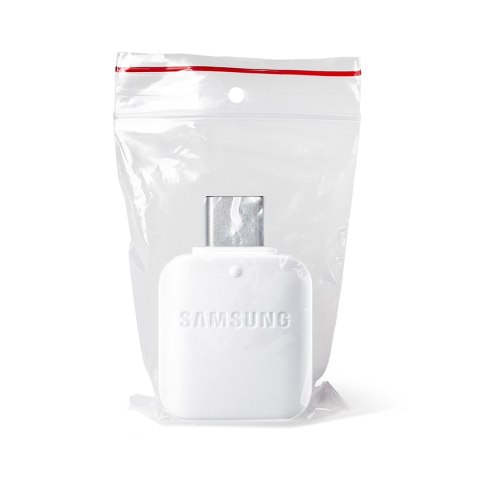 Adapter przejściówka USB-A - USB-C Samsung - biały Adapter przejściówka USB-A - USB-C Samsung - biały