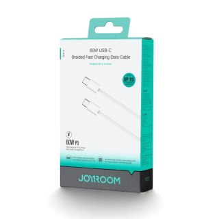 Kabel przewód Ben Series USB-C 60W 1 m - biały