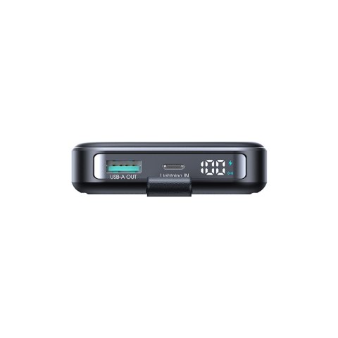 Powerbank 10000mAh 22.5W Qi2 JR-PBM11 MagSafe z podstawką - czarny Powerbank 10000mAh 22.5W Qi2 JR-PBM11 MagSafe z podstawką - czarny