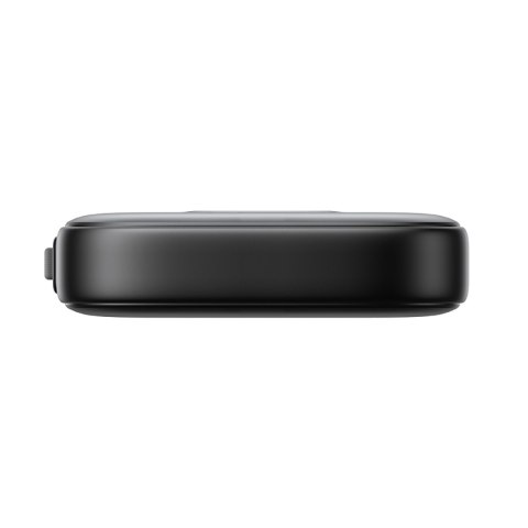 Powerbank 10000mAh z wbudowanym kablem 22.5 iPhone Lightning USB-C 0.25 cm - czarny Powerbank 10000mAh z wbudowanym kablem 22.5 iPhone Lightning USB-C 0.25 cm - czarny