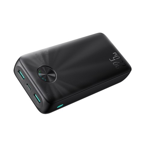 Powerbank 20000mAh USB-C USB-A 22.5W - czarny Powerbank 20000mAh USB-C USB-A 22.5W - czarny